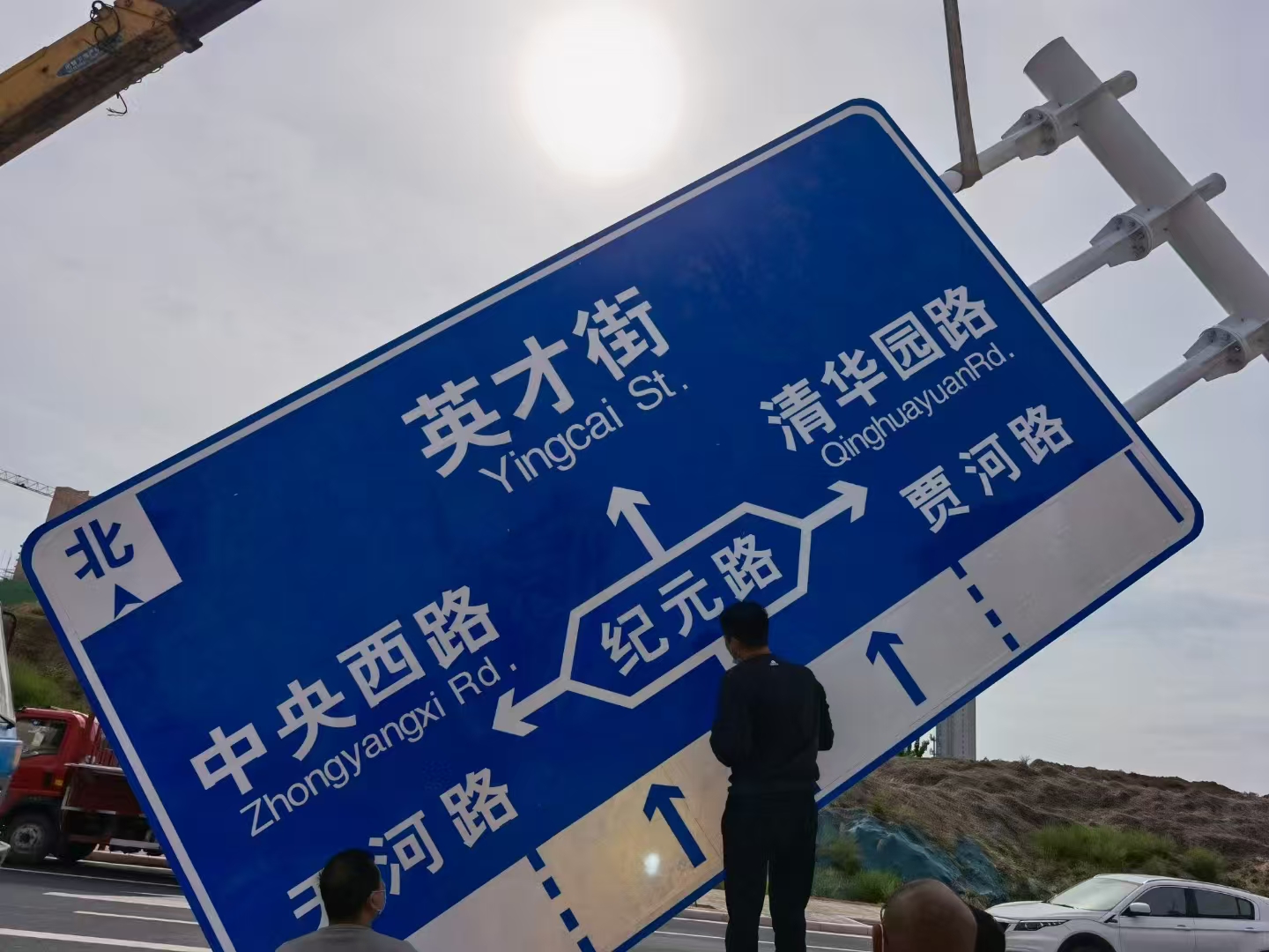 鄂尔多斯市指路牌高速龙门架 - 哪里好